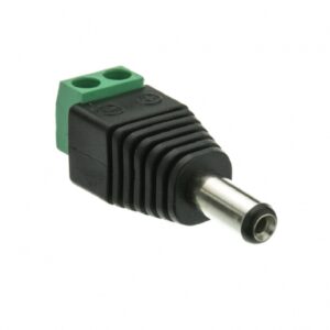 Adaptador eléctrico macho 12v epcom 3.5mm